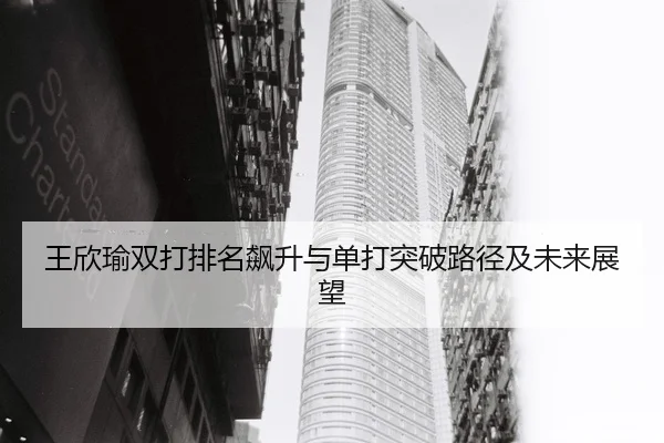 王欣瑜双打排名飙升与单打突破路径及未来展望
